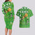Personalized Happy St Patrick's Day Couples Matching Long Sleeve Bodycon Dress and Hawaiian Shirt Irish Leprechaun - Wonder Print Shop