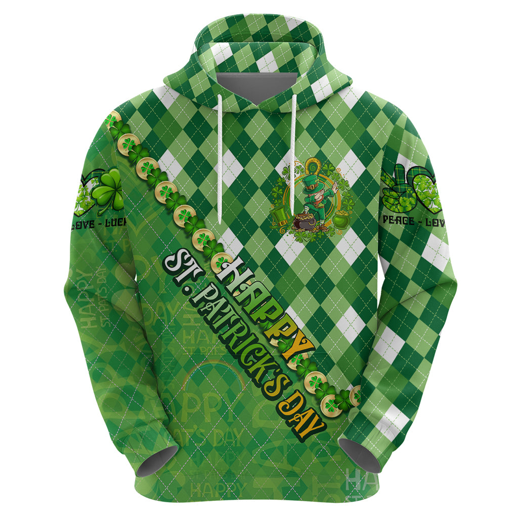 Personalized Happy St Patrick's Day Hoodie Irish Leprechaun - Wonder Print Shop