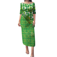 Personalized Happy St Patrick's Day Puletasi Irish Leprechaun - Wonder Print Shop