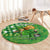 Personalized Happy St Patrick's Day Round Carpet Irish Leprechaun