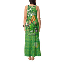 Personalized Happy St Patrick's Day Tank Maxi Dress Irish Leprechaun - Wonder Print Shop