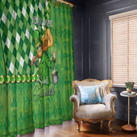 Personalized Happy St Patrick's Day Window Curtain Irish Leprechaun - Wonder Print Shop