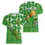 Personalized Happy St Patrick's Day Women V Neck T Shirt Irish Leprechaun