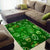 Ireland St Patrick's Day Area Rug Symbols Neon - Wonder Print Shop