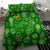 Ireland St Patrick's Day Bedding Set Symbols Neon - Wonder Print Shop
