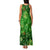 Ireland St Patrick's Day Family Matching Tank Maxi Dress and Hawaiian Shirt Symbols Neon - Wonder Print Shop