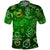 Ireland St Patrick's Day Polo Shirt Symbols Neon