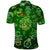 Ireland St Patrick's Day Polo Shirt Symbols Neon - Wonder Print Shop