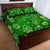 Ireland St Patrick's Day Quilt Bed Set Symbols Neon - Wonder Print Shop