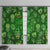 Ireland St Patrick's Day Window Curtain Symbols Neon - Wonder Print Shop