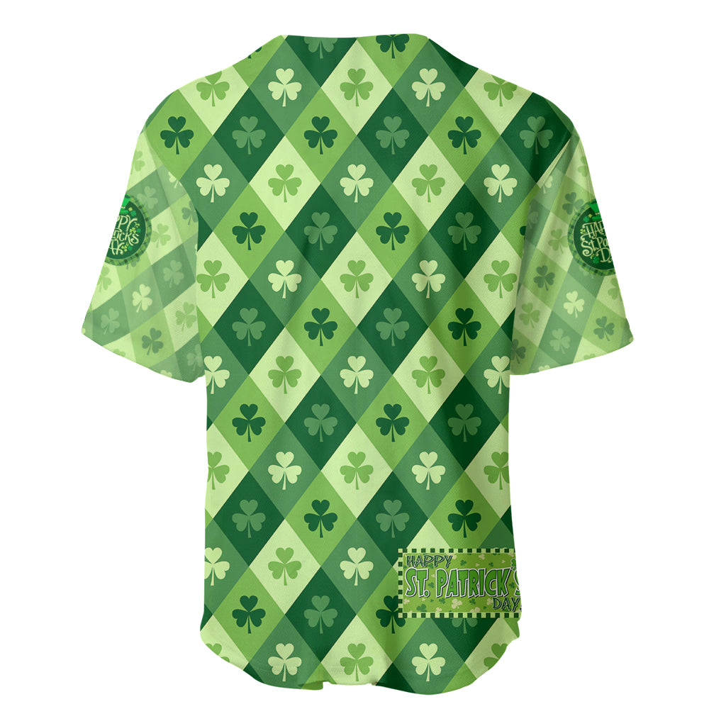 Irish St Patrick's Day Baseball Jersey Simple Style - Wonder Print Shop