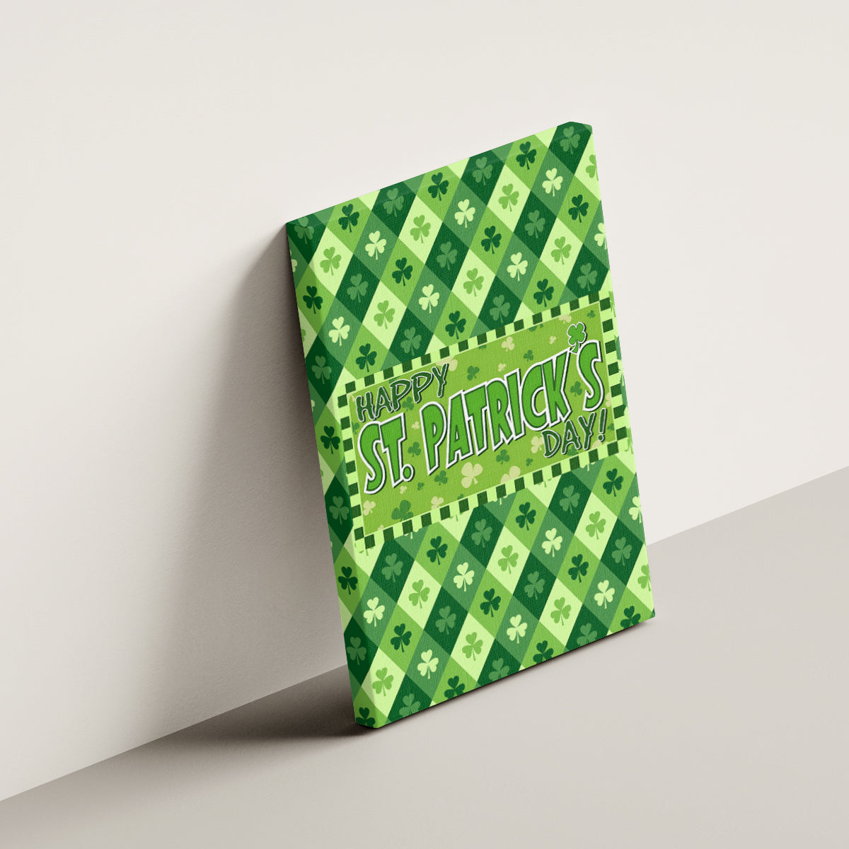 Irish St Patrick's Day Canvas Wall Art Simple Style - Wonder Print Shop