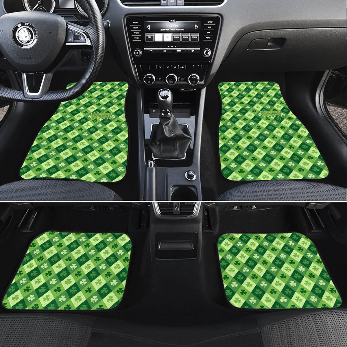 Irish St Patrick's Day Car Mats Simple Style - Wonder Print Shop