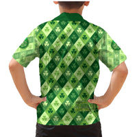 Irish St Patrick's Day Family Matching Mermaid Dress and Hawaiian Shirt Simple Style - Wonder Print Shop