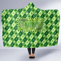 Irish St Patrick's Day Hooded Blanket Simple Style