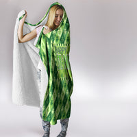 Irish St Patrick's Day Hooded Blanket Simple Style