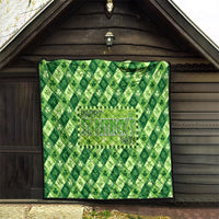 Irish St Patrick's Day Quilt Simple Style - Wonder Print Shop