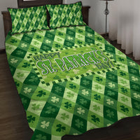 Irish St Patrick's Day Quilt Bed Set Simple Style - Wonder Print Shop