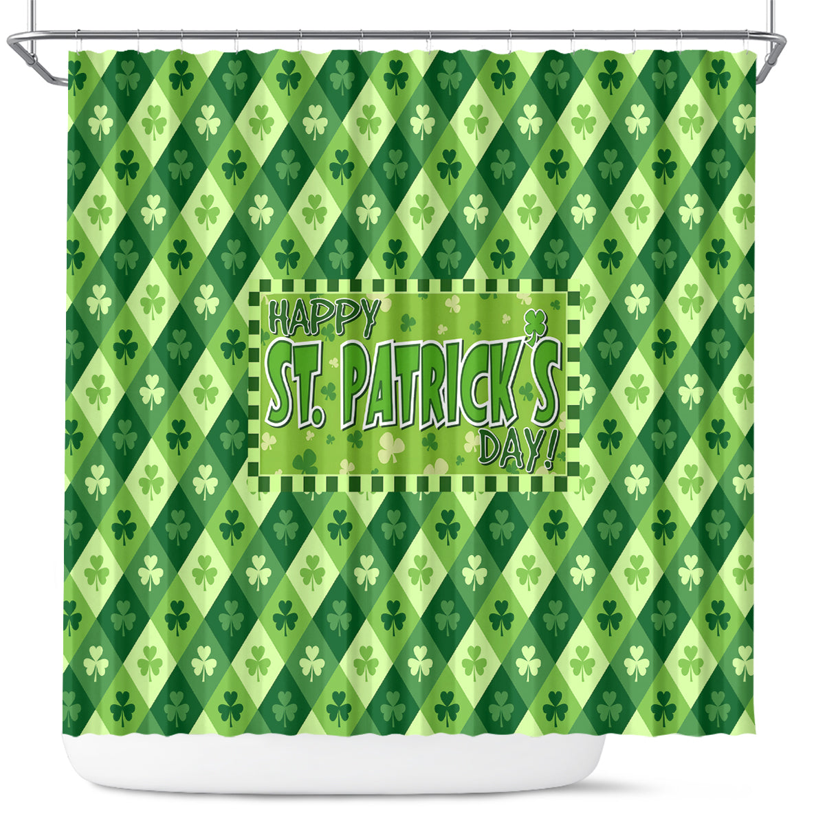 Irish St Patrick's Day Shower Curtain Simple Style