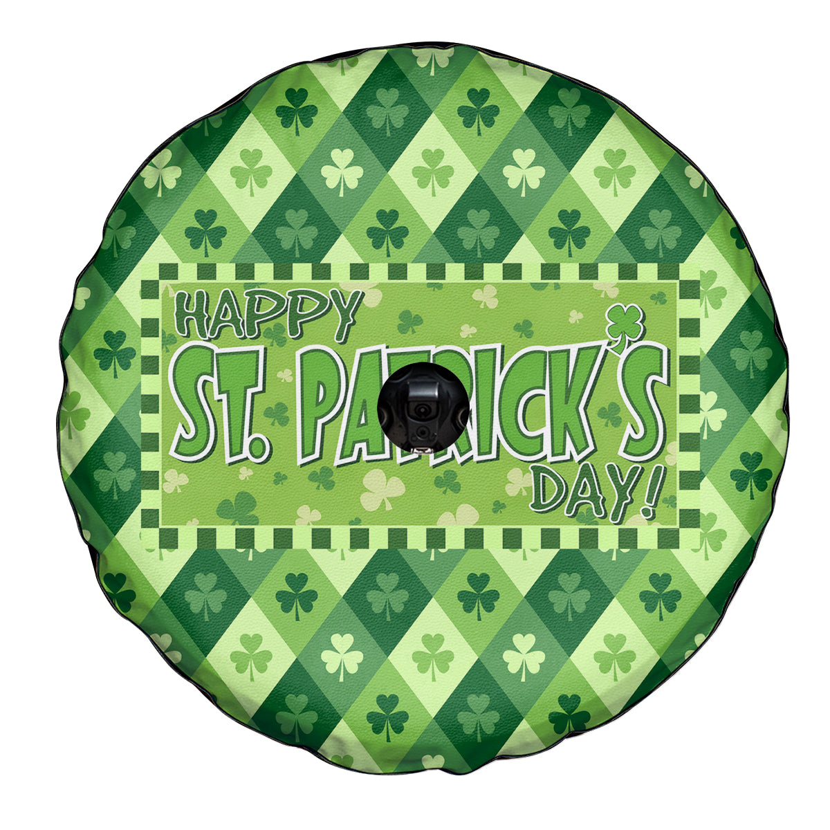 Irish St Patrick's Day Spare Tire Cover Simple Style - Wonder Print Shop