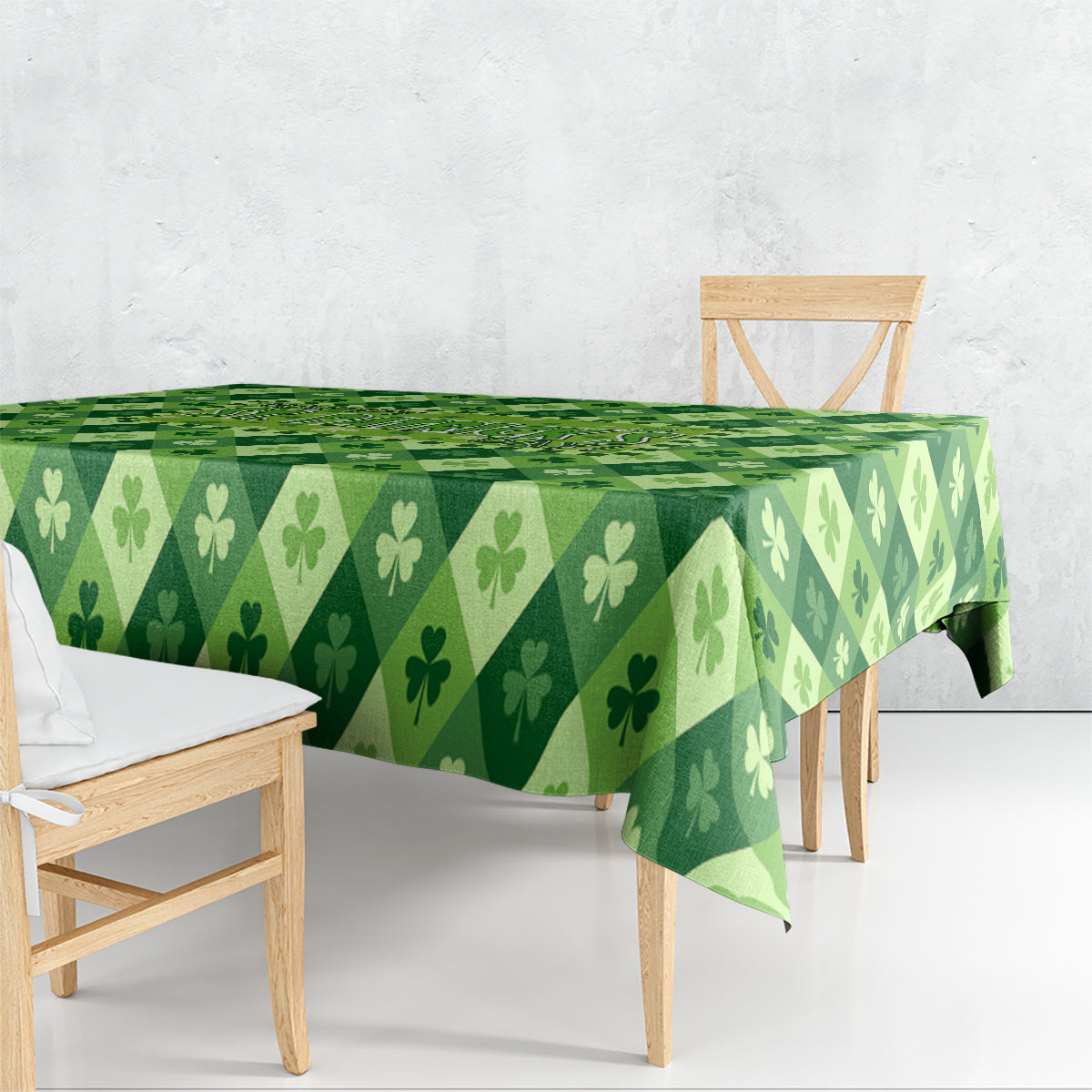 Irish St Patrick's Day Tablecloth Simple Style - Wonder Print Shop