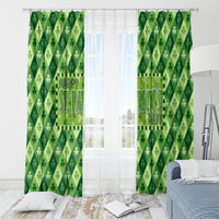 Irish St Patrick's Day Window Curtain Simple Style - Wonder Print Shop