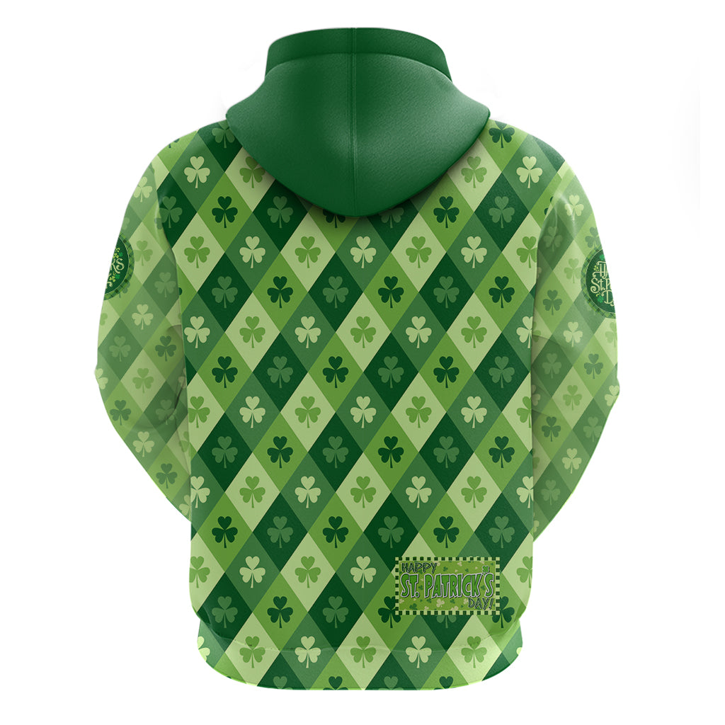 Irish St Patrick's Day Zip Hoodie Simple Style - Wonder Print Shop