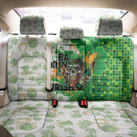 Happy St Patrick's Day Back Car Seat Cover Eat Drink and Be Irish - Wonder Print Shop