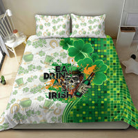 Happy St Patrick's Day Bedding Set Eat Drink and Be Irish - Wonder Print Shop