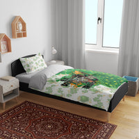 Happy St Patrick's Day Bedding Set Eat Drink and Be Irish - Wonder Print Shop