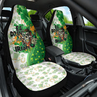 Happy St Patrick's Day Car Seat Cover Eat Drink and Be Irish - Wonder Print Shop