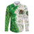 Happy St Patrick's Day Family Matching Long Sleeve Bodycon Dress and Hawaiian Shirt Eat Drink and Be Irish - Wonder Print Shop