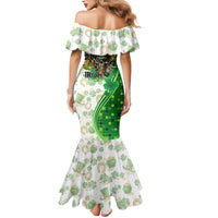 Happy St Patrick's Day Family Matching Mermaid Dress and Hawaiian Shirt Eat Drink and Be Irish - Wonder Print Shop