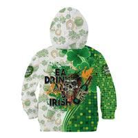 Happy St Patrick's Day Kid Hoodie Eat Drink and Be Irish - Wonder Print Shop