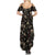 Rock And Roll Skull Pattern Design Summer Maxi Dress - Wonder Print Shop