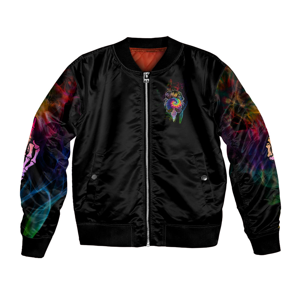 Next Time My Name Comes Out Of Your Mouth Bomber Jacket - Wonder Print Shop