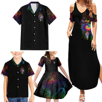 Next Time My Name Comes Out Of Your Mouth Family Matching Summer Maxi Dress and Hawaiian Shirt - Wonder Print Shop