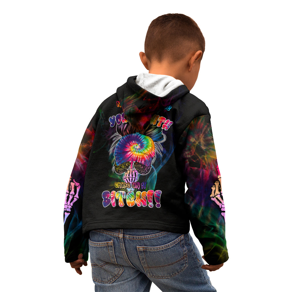 Next Time My Name Comes Out Of Your Mouth Kid Hoodie - Wonder Print Shop