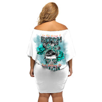 Im Not Always A Bitch Just Kidding Go Fuck Yourself Family Matching Off Shoulder Short Dress and Hawaiian Shirt - Wonder Print Shop