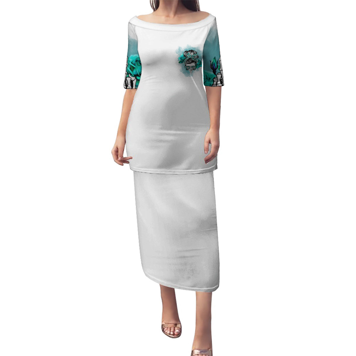 Im Not Always A Bitch Just Kidding Go Fuck Yourself Family Matching Puletasi Dress and Hawaiian Shirt - Wonder Print Shop