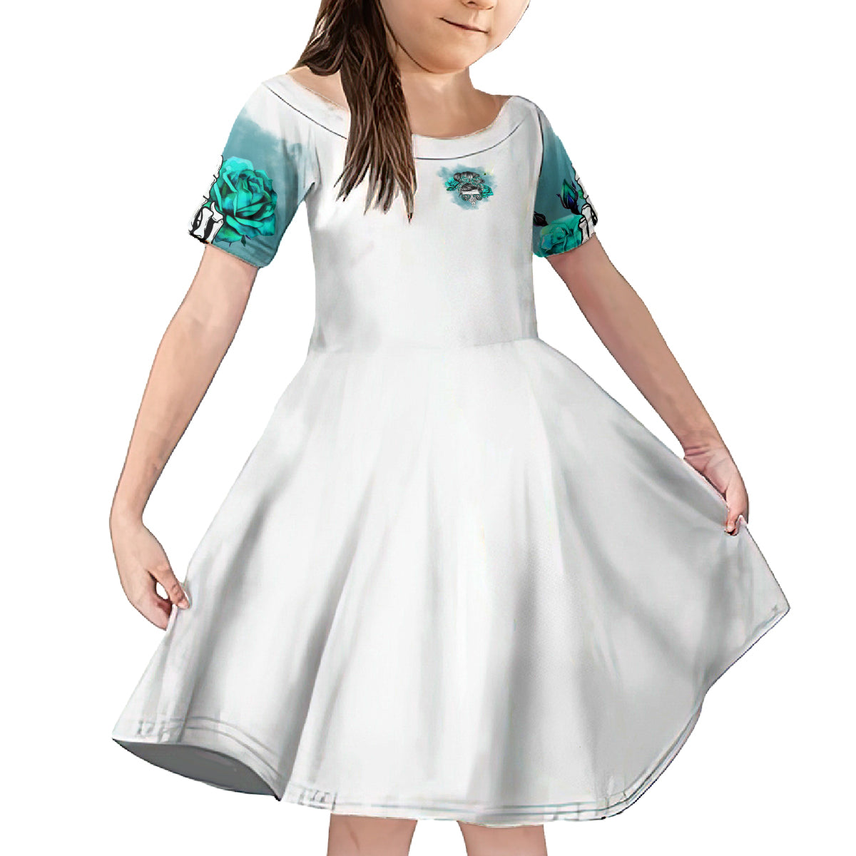 Im Not Always A Bitch Just Kidding Go Fuck Yourself Kid Short Sleeve Dress - Wonder Print Shop