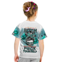 Im Not Always A Bitch Just Kidding Go Fuck Yourself Kid T Shirt - Wonder Print Shop