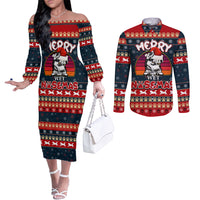 merry-wet-nosemas-couples-matching-off-the-shoulder-long-sleeve-dress-and-long-sleeve-button-shirt-christmas-husky