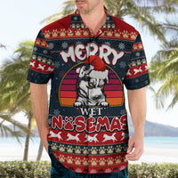 Merry Wet Nosemas Hawaiian Shirt Christmas Husky - Wonder Print Shop