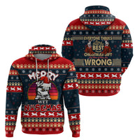 Merry Wet Nosemas Hoodie Christmas Husky - Wonder Print Shop