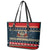 Merry Wet Nosemas Leather Tote Bag Christmas Husky - Wonder Print Shop