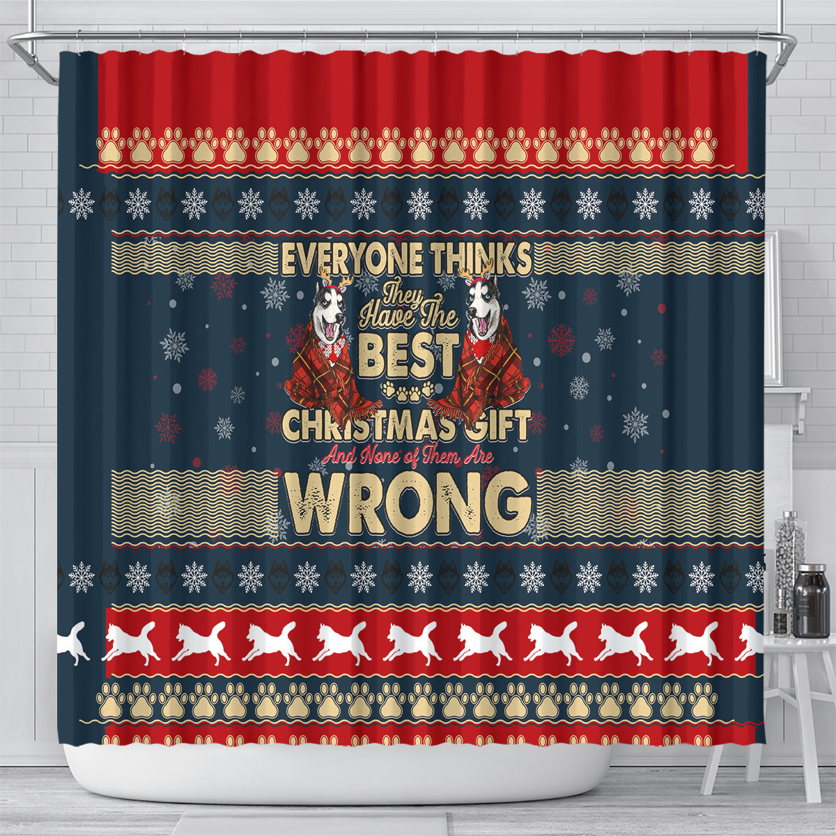 merry-wet-nosemas-shower-curtain-christmas-husky