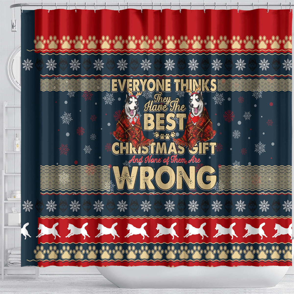 merry-wet-nosemas-shower-curtain-christmas-husky