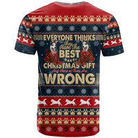 Merry Wet Nosemas T Shirt Christmas Husky - Wonder Print Shop