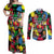 Unapologetically Black Couples Matching Off Shoulder Maxi Dress and Long Sleeve Button Shirt Civil Rights Leaders - Wonder Print Shop